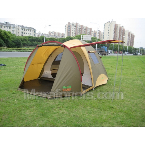 1036 GREEN CAMP Четырехместная палатка